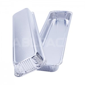 WAP1058 Rectangular Wrinkle Aluminum Foil Container