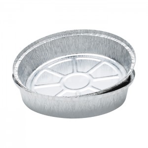 WAP0760 Round Wrinkle Aluminum Foil Baking Tray