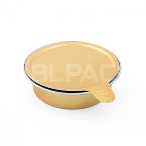 SAP035 Round sealable aluminum foil container