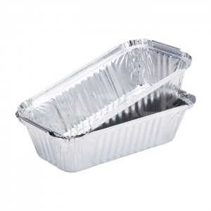 WAP0650 Disposable Rectangular Aluminum Foil Tray for Bakery and Catering