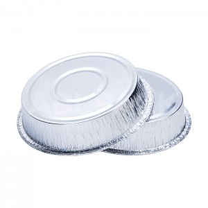 WAP0150 Round Wrinkle Disposable Aluminum Foil Pan